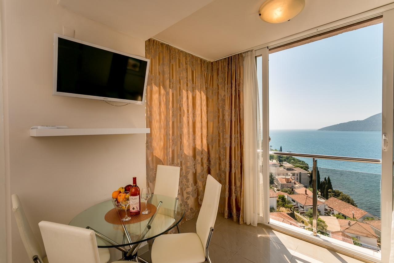 Ferienwohnung Penthouse View Hn Herceg Novi Exterior foto